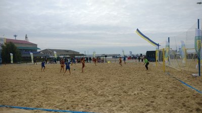 На Херсонщині проходять всеукраїнські пляжні ігри "Beach Games" На Херсонщині проходять всеукраїнські пляжні ігри "Beach Games"