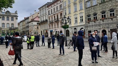 Суд визнав невинним співорганізатора протестів підприємців у Львові