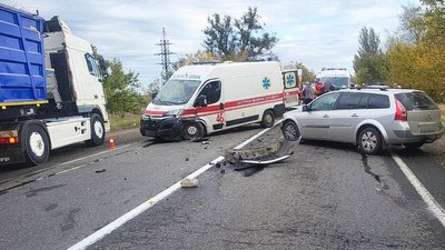 Місце аварії, 22 жовтня 2025 року, Миколаївщина