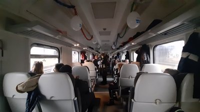 Зі Львова до Брюхович двічі на день їздить ретро-поїзд Зі Львова до Брюхович двічі на день їздить ретро-поїзд