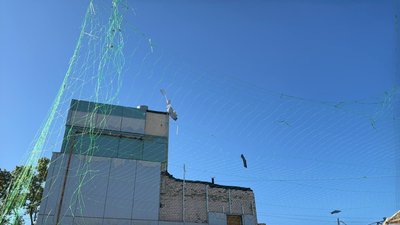Російська атака FPV-дроном по території автовокзалу в Запоріжжі