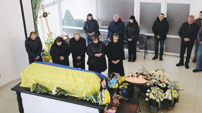 Похорон Андрія Ткаченка