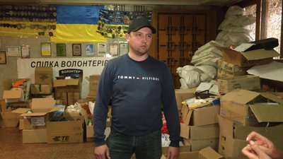 Прикарпатський волонтер Володимир Вербіцький Прикарпатський волонтер Володимир Вербіцький
