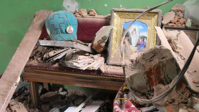 "Скло гримить, все гримить". У Дружбі на Сумщині через російську атаку пошкоджені магазини, храм та оселі "Скло гримить, все гримить". У Дружбі на Сумщині через російську атаку пошкоджені магазини, храм та оселі