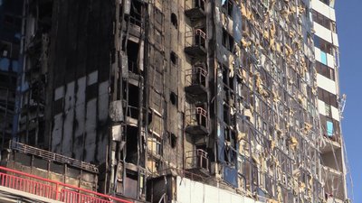 Готель на морвокзалі в Одесі після обстрілу Росії