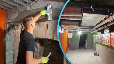 Коли у 1-му ліцеї у Полтаві завершать ремонт укриття та чому виникли труднощі