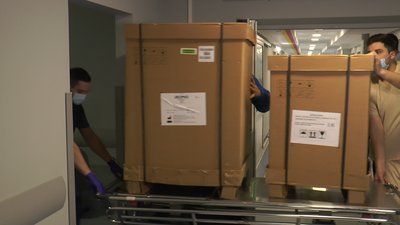 Медзаклади Прикарпаття отримали апарати ШВЛ від Угорщини Медзаклади Прикарпаття отримали апарати ШВЛ від Угорщини