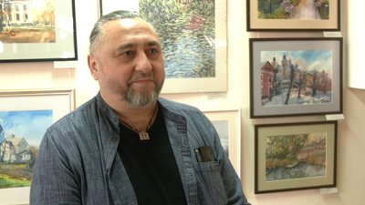 У Рівному відкрили мистецьку виставку "Дотик акварелі" У Рівному відкрили мистецьку виставку "Дотик акварелі"