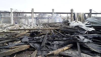 Російські війська 28 червня обстріляли промпідприємство в Харкові — фото наслідків