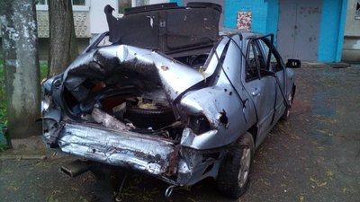 В ніч на 24 квітня окупанти гатили з "Градів" по житловому району Харкова В ніч на 24 квітня окупанти гатили з "Градів" по житловому району Харкова