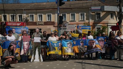 У Миколаєві відбулась акція на підтримку військовополонених та безвісти зниклих