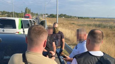 Затримання підозрюваного ДБР