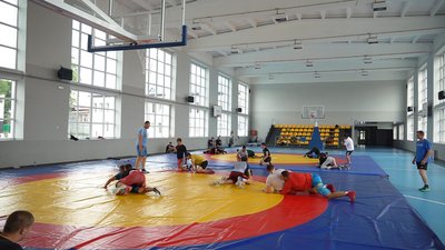 Тренування до Чемпіонату світу з греко-римської боротьби Кадетська збірна України провела в Мукачеві