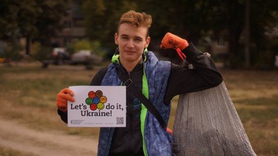 Один з організаторів Дня прибирання в Харкові та області у 2021 році