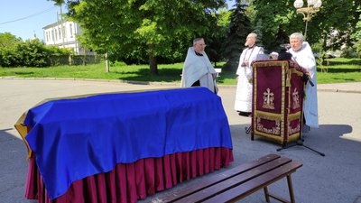 "Дитина, якою можна пишатися": у Полтаві попрощалися з Олександром Убийсобакою, який поліг на війні