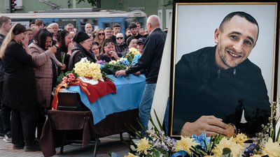 Прощання з військовим Юрієм Костюкевичем