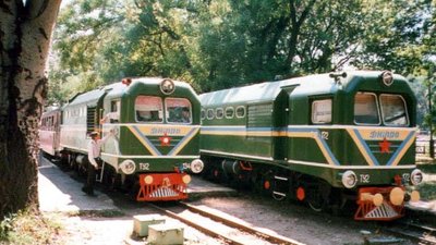 Сьогодні день народження Дніпровської дитячої залізниці Сьогодні день народження Дніпровської дитячої залізниці