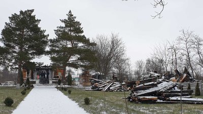 Дерев’яну церкву, яка згоріла у Копанках, відновлюватимуть Дерев’яну церкву, яка згоріла у Копанках, відновлюватимуть