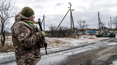 Як тероборона Харкова стримує армію РФ на кордоні: репортаж Як тероборона Харкова стримує армію РФ на кордоні: репортаж