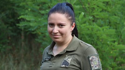 Фельдшерка медпункту Камінь-Каширського батальйону 100 бригади Яна