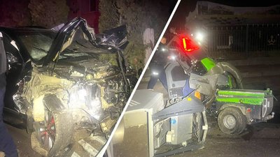 ДТП, аварія, наїзд на комунальника