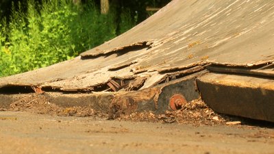 У Вінниці почали оновлювати скейтпарк, що в центральному парку У Вінниці почали оновлювати скейтпарк, що в центральному парку