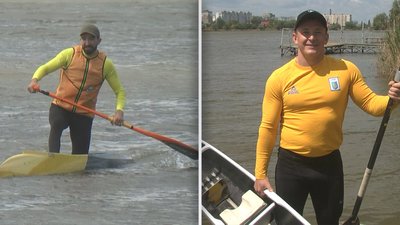 Призер олімпіади та чемпіон світу з веслування служать у Нацгвардії на Хмельниччині. Як готуються до змагань