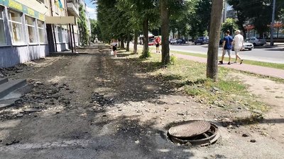 У Луцьку призупинили ремонт проспекту Волі. В чому причина