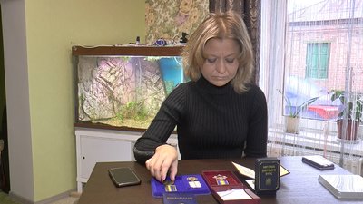 Мати загиблого військового Ольга Козченко Мати загиблого військового Ольга Козченко