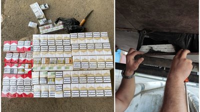 950 пачок сигарет виявили прикордонники у пункті пропуску "Дякове" на Закарпатті