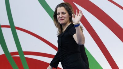 Міністерка закордонних справ Канади Крістіна Фріланд