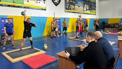 Житомир, чемпіонат, гирьовий спорт, ветерани, воїни