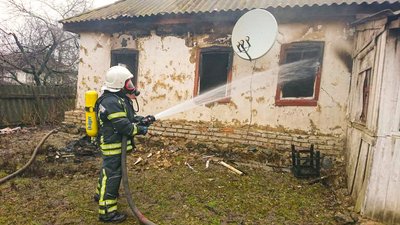 У Знам'янському районі під час гасіння пожежі знайшли тіло чоловіка