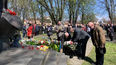 Пам’ять ліквідаторів аварії на Чорнобильській АЕС вшанували в Ужгороді