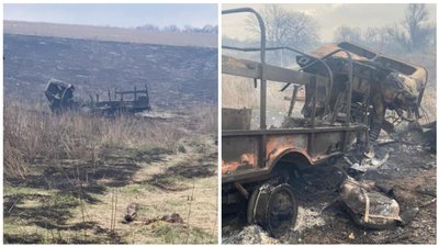 Правоохоронці розпочали розслідування за фактом підриву військового автомобіля