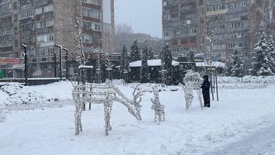Буде ялинка: черкаський сквер прикрашають до новорічних свят