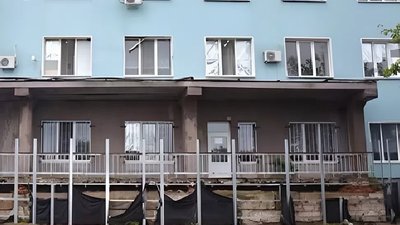 Фасад медзакладу, який ремонтувало підприємство підрядника