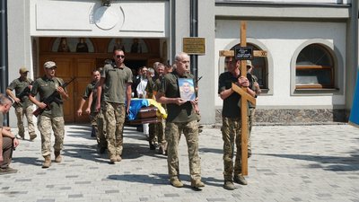 Олег Рабчук, похорон, Мукачево