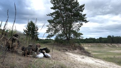 Тернопільські бійці ДУК ПС проходять бойове залагодження. Репортаж Тернопільські бійці ДУК ПС проходять бойове залагодження. Репортаж