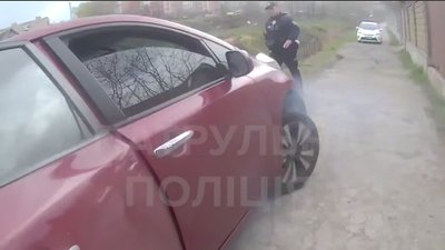 Автівка втікача
