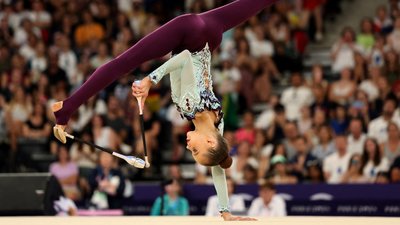 Таїсія Онофрійчук — дев'ята у фіналі Олімпіади-2024 з художньої гімнастики
