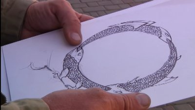 "Свої 5 копійок": в Одесі створюють скульптуру з монет "Свої 5 копійок": в Одесі створюють скульптуру з монет
