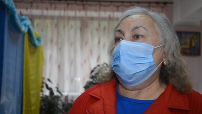 Голосування у геріатричному будинку на Тернопільщині Голосування у геріатричному будинку на Тернопільщині