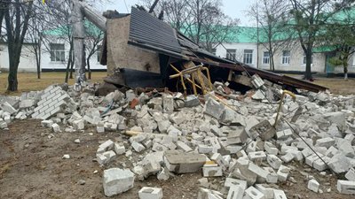 Через зруйновану шкільну котельню на Волині дітей відправили на дистанційне навчання
