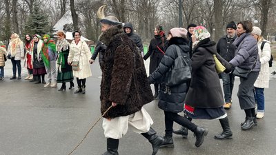 Обряд "водіння козла" Обряд "водіння козла"