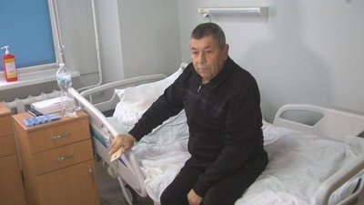 Віктор Швець, якому пересадили нирку, розповів, що почувається нормально. Грудень, 2023 рік. Фото: Суспільне Хмельницький Віктор Швець, якому пересадили нирку, розповів, що почувається нормально. Грудень, 2023 рік. Фото: Суспільне Хмельницький