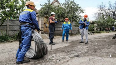 Відновили електропостачання на Запоріжжі