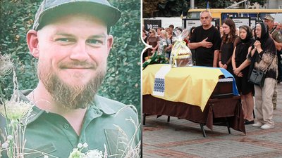 З військовим Віктором Токарчуком попрощалися у Рівному