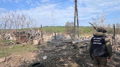 Куп'янський район після ударів РФ 25 квітня Куп'янський район після ударів РФ 25 квітня