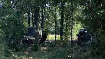 Знищена на Херсонщині техніка росіян, літо 2023. Фото: Дмитро Марчук